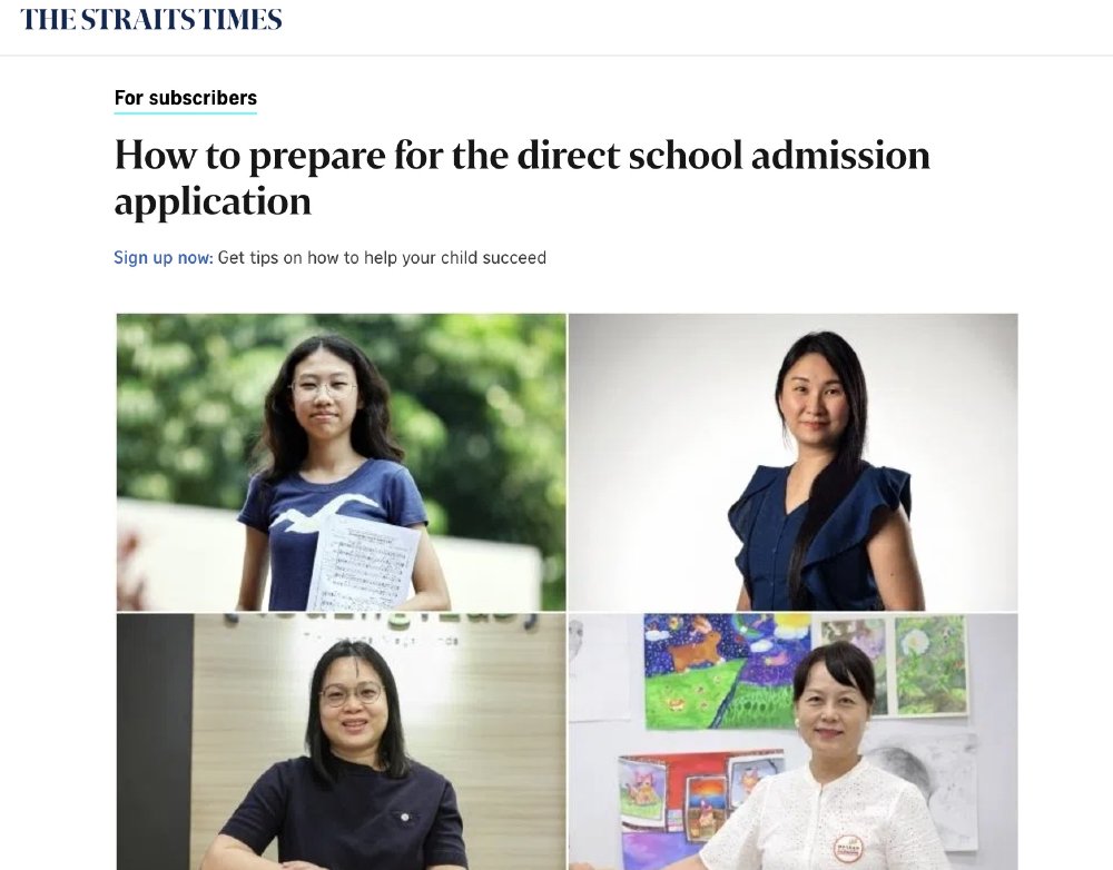 Direct School Admission (DSA) in Singapore