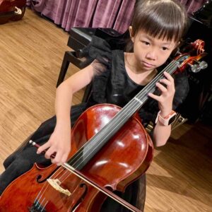 Girl Playing Cello
