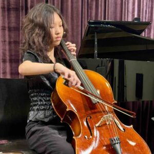 Young Lady Playing Cello
