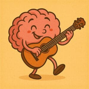 Brain Playing Guitar Tanglewood Music School Bukit Timah